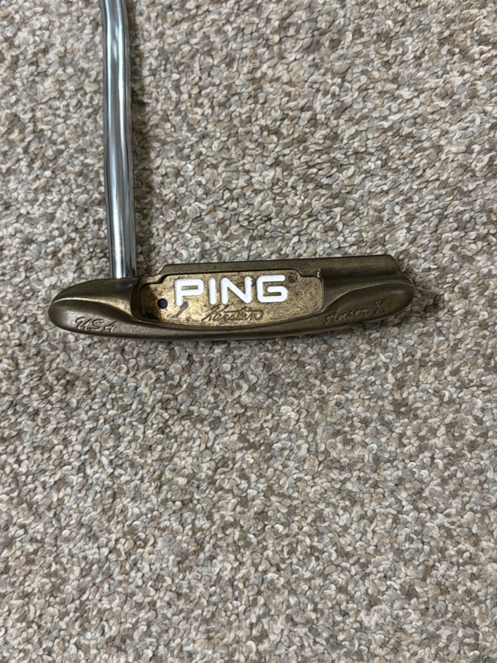 Ping Blade Putter in Bronze/Gold Finish
